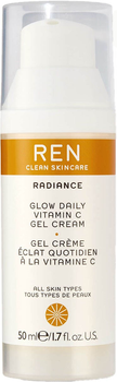 Денний крем для обличчя Ren Radiance Glow Daily Vitamin C Gel Cream зволожуючий 50 мл (5056264702414)