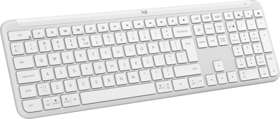 Бездротова клавіатура Logitech K950 Bluetooth/Wireless Off-White (920-012466)