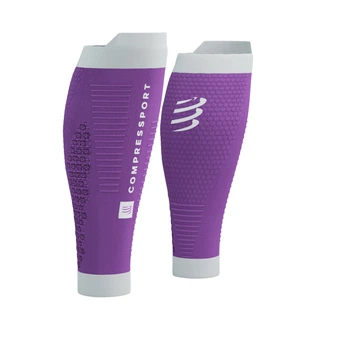 Компрессионные гетры спортивные Compressport R2 3.0, Lilac/White T4 (размер 42-46)