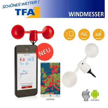 Анемометр для смартфона TFA 42600202 IOS и Android