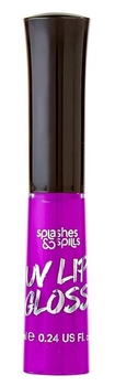 Neonowy błyszczyk do ust Splashes & Spills UV Lip Gloss Fioletowy 7 ml (5060448780402)