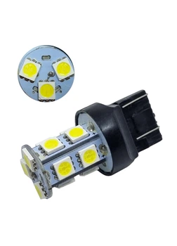 Светодиодная лампа 7440 T20 W21W W3x16d 13 SMD 5050 12V Белая (74110)