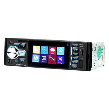 Автомагнітола CML-PLAY 1DIN Bluetooth FM USB слот для картки пам'яті RGB підсвічування пульт (4026UM)