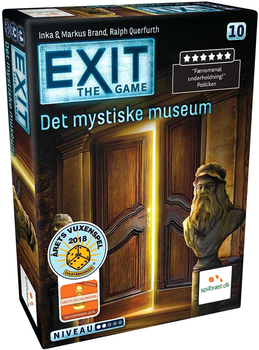 Gra planszowa Kosmos Exit The Game The Mysterious Museum (6430018275628)