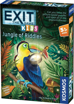 Настільна гра Kosmos Exit The Game Kids Jungle of Riddles (0814743018136)
