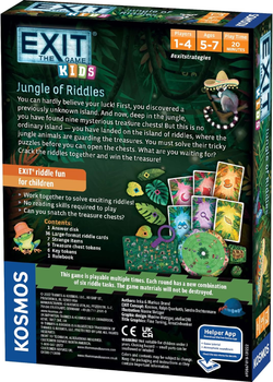 Gra planszowa Kosmos Exit The Game Kids Jungle of Riddles (0814743018136)