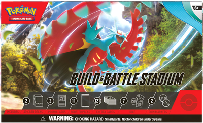 Доповнення до настільної гри Pokemon SV4 Paradox Rift Build & Battle Stadium (0820650854224)