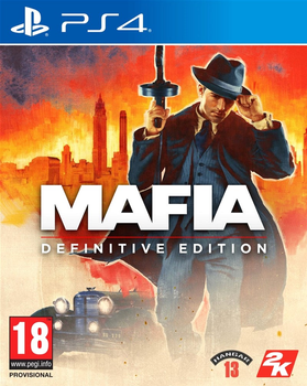Гра PS4 Mafia: Definitive Edition (диск Blu-ray) (5026555428248)