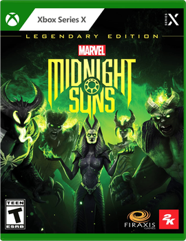 Гра Xbox Series X Marvel's Midnight Suns Legendary Edition (диск Blu-ray) (5026555366601)