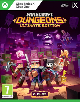 Gra Xbox Series X Minecraft Dungeons Ultimate Edition (płyta Blu-ray) (0889842896633)