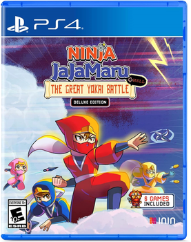 Гра PS4 Ninja JaJaMaru: The Great Yokai Battle + Hell Deluxe Edition (диск Blu-ray) (4260650745706)
