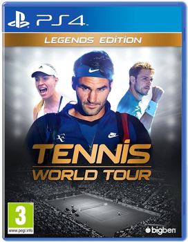 Гра PS4 Tennis World Tour Legends Edition (диск Blu-ray) (3499550365436)