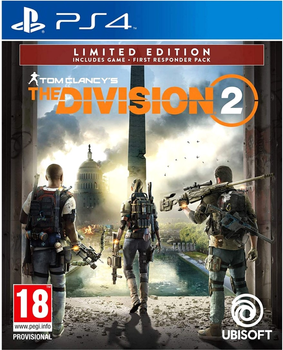 Гра PS4 The Division 2 Limited Edition (диск Blu-ray) (3307216100317)