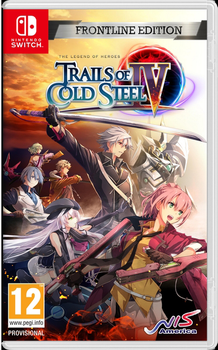 Gra Nintendo Switch The Legend of Heroes: Trails of Cold Steel IV Frontline Edition (Nintendo Switch game card) (0810023035619)