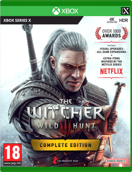 Гра Xbox Series X The Witcher III 3: Wild Hunt Complete Edition (диск Blu-ray) (3391892015539)