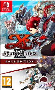 Гра Nintendo Switch Ys Ix: Monstrum Nox Pact Edition (Картридж) (0810023036333)