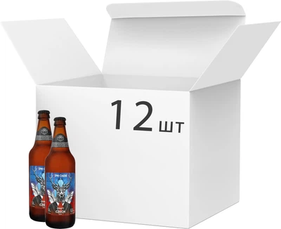 Три Олені Craft Czech Style світле фільтроване 0,5 л × 12