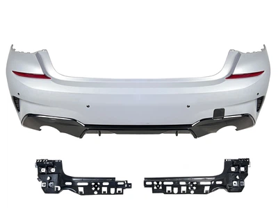Задний бампер M paket BMW 3 series G20 2017-2023 1234 upgrade для BMW 3 Series G20 G21 2018- (7924)