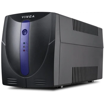 Источник бесперебойного питания Vinga LED 1500VA plastic case (VPE-1500P)