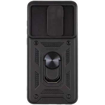 Ударостійкий чохол Camshield Serge Ring для Xiaomi Redmi Note 8 Pro (Чорний)