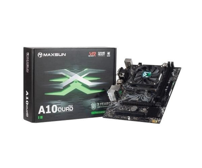 Мат. плата з вбудованим процесором Maxsun EarthShaker A10 Quad Core Super v2 A68 + A8-7200P
