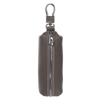 Ключница кожаный серый PD-W-500264