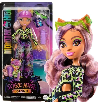 Кукла Monster High Scare-adise Island Clawdeen Wolf - Монстер Хай Клодин Вульф - Когтистая волчица (Остров страха) HRP67 - Игровой набор Mattel