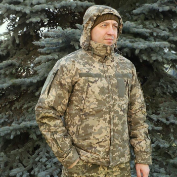 Куртка тактична зимова "АЛЬФА", тканина Nord Storm MM 14 rip-stop 64 арт. 972072110-А