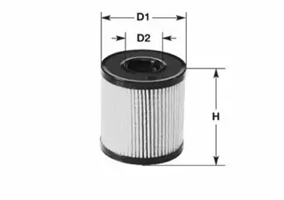 Фільтр паливний 2.0HDi Scudo/Expert 99-/Berlingo/Partner 99-05 (с-ма Siemens), CLEAN FILTERS (MG1602)