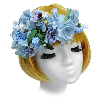 Веночек на голову Анюта SETA Decor 18-851BL