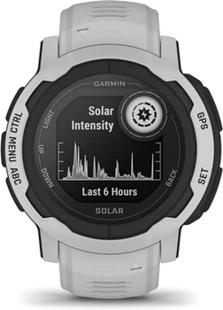 Спортивний годинник Garmin Instinct 2 Solar Mist Gray (753759278878)