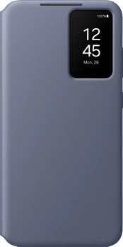 Etui z klapką Samsung Smart View Wallet Case do Samsung Galaxy S24+ Violet (8806095354613)