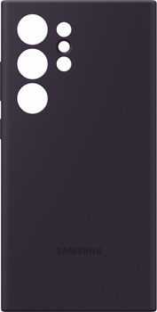 Panel Samsung Silicone Case do Samsung Galaxy S24 Ultra Dark Violet (8806095426792)