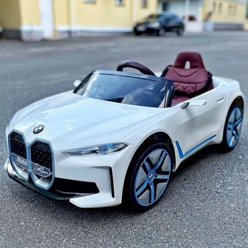 Детский электромобиль Bambi BMW i4 JE1009EBLR-1 4WD Белый (JE1009EBLR)