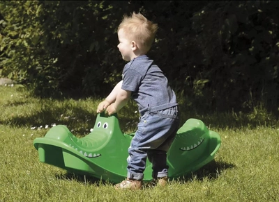 Крісло-гойдалка Dantoy Crocodile для 3-х дітей (5701217067217)