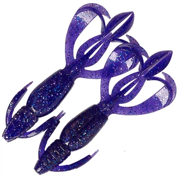 Силікон Keitech Crazy Flapper 2.4" (10 шт/уп):ea#04 violet,1551.14.35