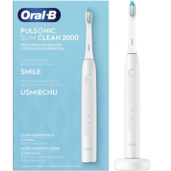 Elektryczna szczoteczka do zębów Oral-B Pulsonic Slim Clean 2000