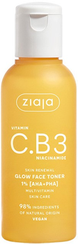 Тонік для обличчя Ziaja Vitamin C B3 Niacinamide 1% освітлюючий 120 мл (5901887056218)