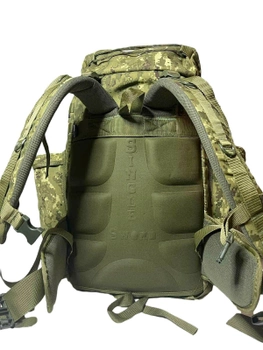 Рюкзак пиксель камуфляж 60/70 л тактический, армейский, военный. SINGLE SWORD, Турция