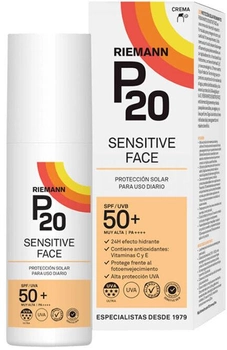 Сонцезахисний крем Riemann P20 Protección Solar Sensitive Face SPF50+ 50 г (5701943102787)