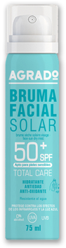 Сонцезахисний спрей Agrado Bruma Facial Solar Spf50 75 мл (8433295062132)