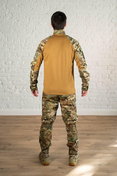 Форма тактична штани з наколінниками та убакс ріп-стоп CoolMax tactical Мультикам Койот (567) , M