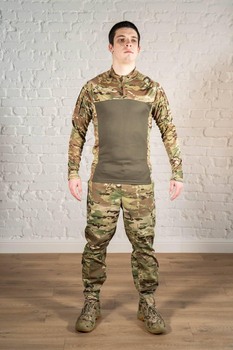 Форма армейская убакс со штанами tactical CoolMax рип-стоп Мультикам Олива (602) , XL