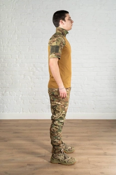 Тактична форма штани та убакс з коротким рукавом CoolMax ріп-стоп tactical Мультикам Койот (591) , XL