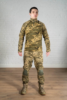 Форма армейская штаны с наколенниками и убакс CoolMax рип-стоп tactical Пиксель (568) , M