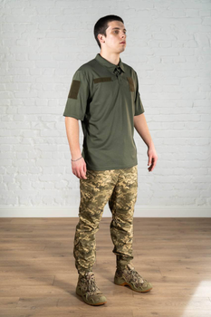 Форма военная поло и брюки CoolMax рип-стоп tactical Пиксель Олива (584) , S