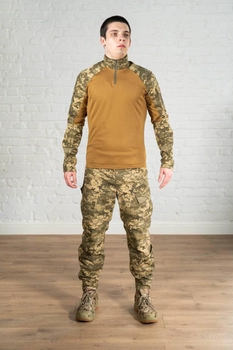 Форма армейская убакс со штанами tactical coolmax рип-стоп Пиксель Койот (575) , XL