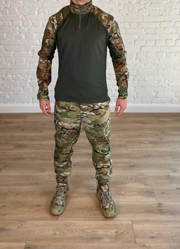 Армейская форма убакс со штанами tactical CoolMax рип-стоп Мультикам Олива (556) , XL