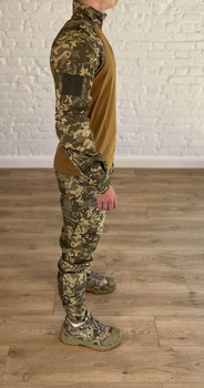 Форма военная убакс со штанами tactical рип-стоп CoolMax Пиксель Койот (560) , L