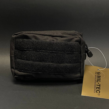 Підсумок тактичний Mil-Tec Чорний MOLLE BELT POUCH SM SCHWARZ (13487002)